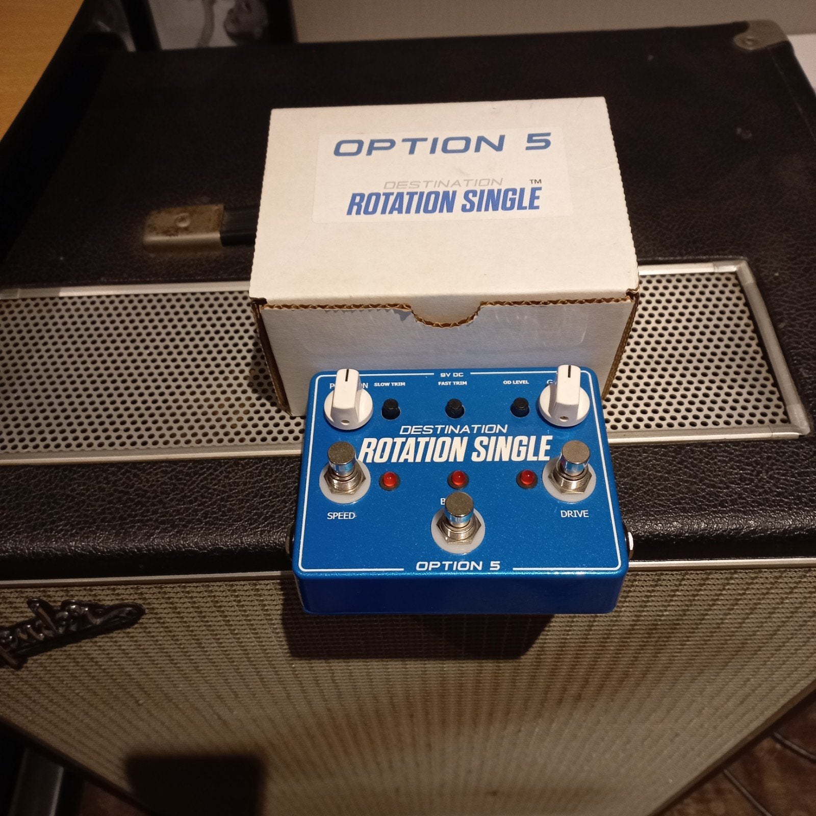 Option 5 destination rotation single leslie simulator, Ophalen of Verzenden, Zo goed als nieuw