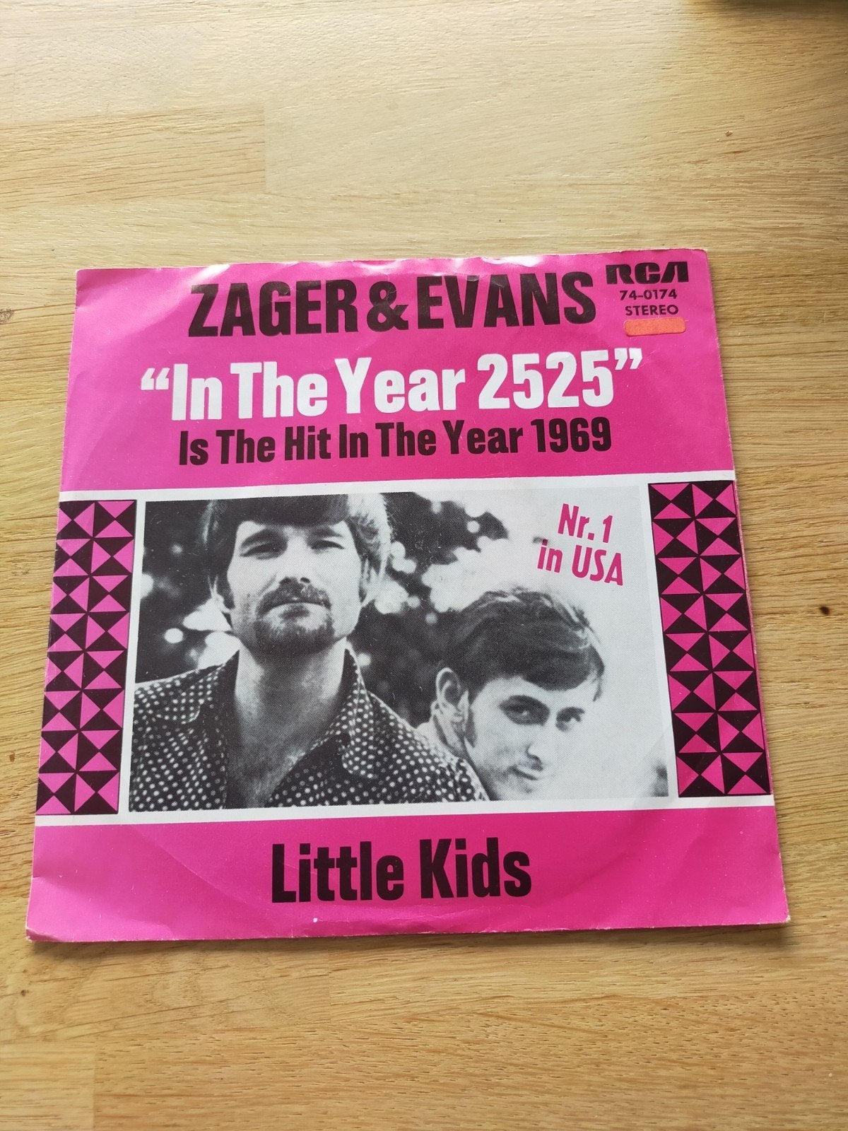 Zanger & Evans , in the year 2525, Ophalen of Verzenden, Zo goed als nieuw, 12 inch