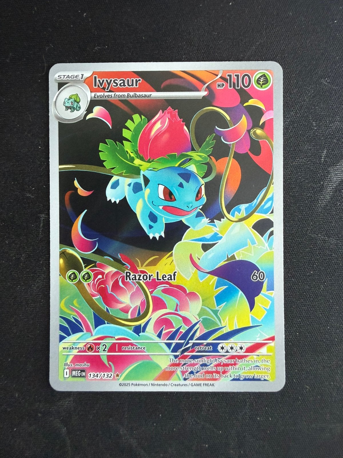 Ivysaur #134 (MEG), Ophalen of Verzenden, Zo goed als nieuw