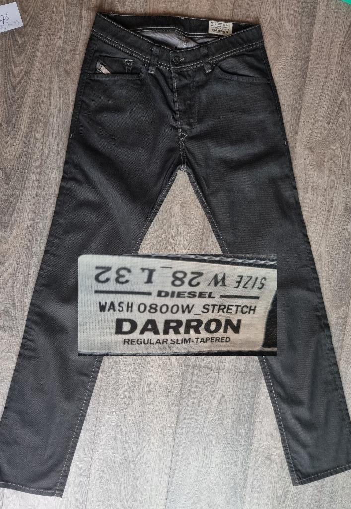 - NIEUWE - Diesel DARRON W28 L32 * 28x32 slim tapered #D076, Diesel, Blauw, Diesel, Nieuw