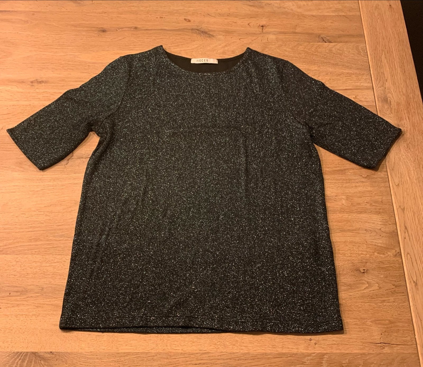 Glitter top maat M, Kleding | Dames, Maat 38/40 (M), Zwart, Ophalen of Verzenden, Zo goed als nieuw