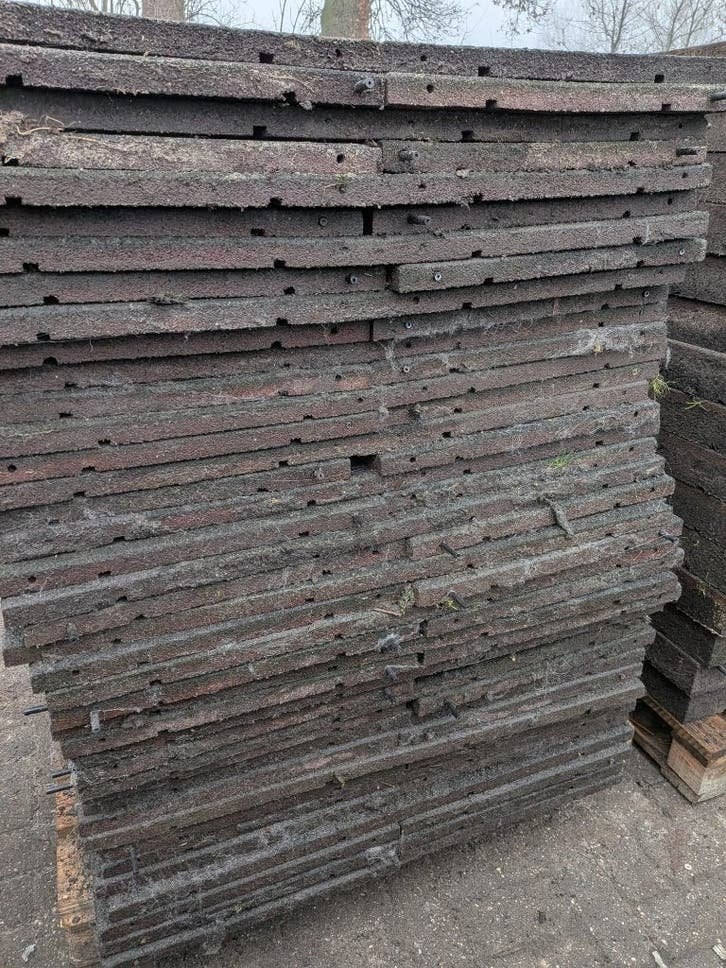 Rubberen tegels, stalmatten 100 x50 x 3 cm, Dieren en Toebehoren, ., ., ., Opfok