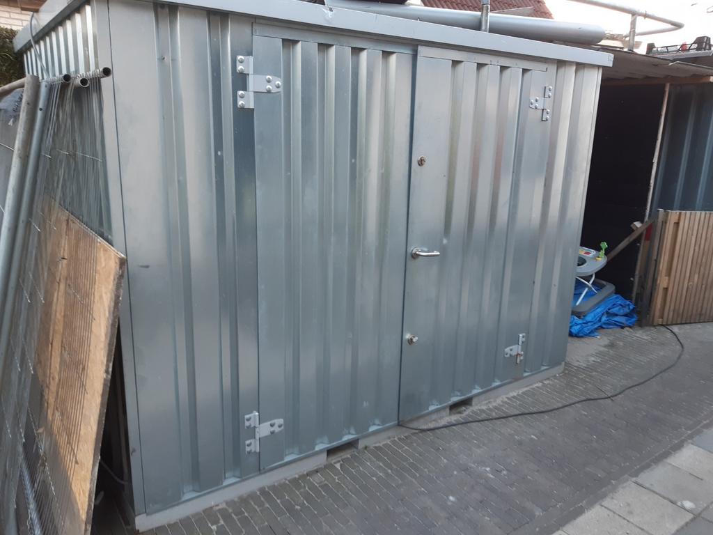 Goede opslagcontainer te koop!, Ophalen