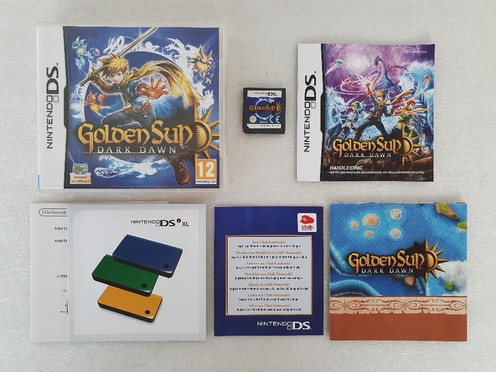 Nintendo DS: Golden Sun - Dark Dawn, Avontuur en Actie, Gebruikt, 1 speler, Ophalen of Verzenden