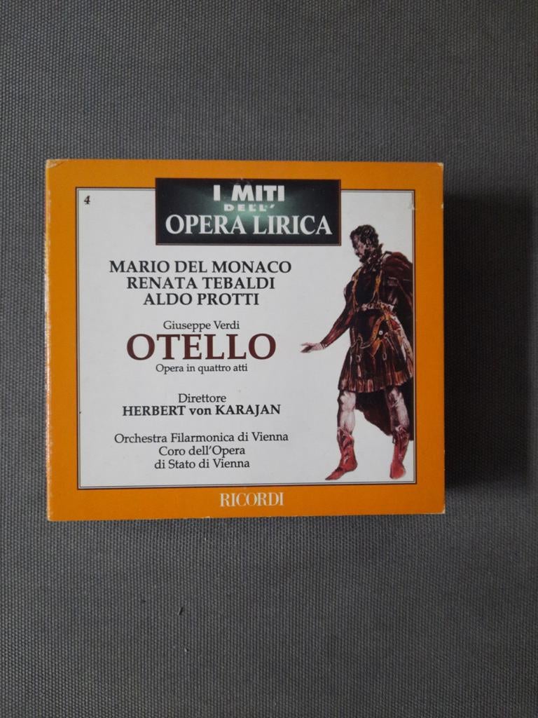 Verdi - Otello (Ricordi) - Herbert von Karajan, Ophalen of Verzenden, Romantiek, Gebruikt, Opera of Operette