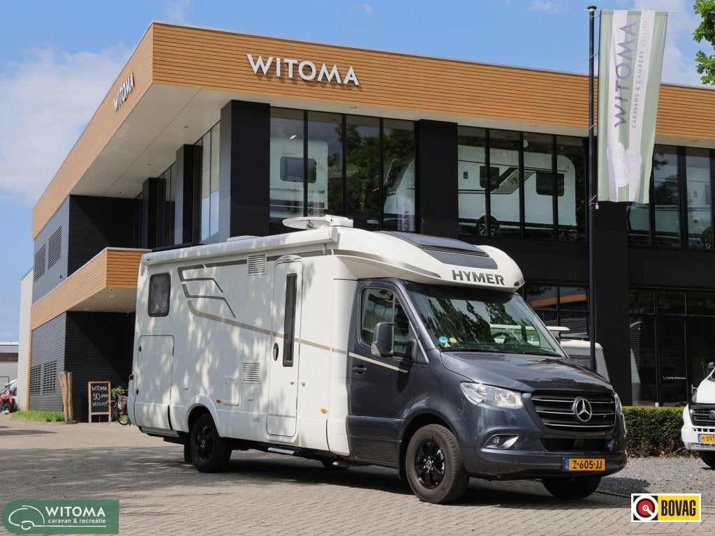 HYMER BMC-T 680 EP Level / Omvormer / Lithium, Caravans en Kamperen, Campers, Automaat, Ringverwarming, Koelkast, Tot en met 2