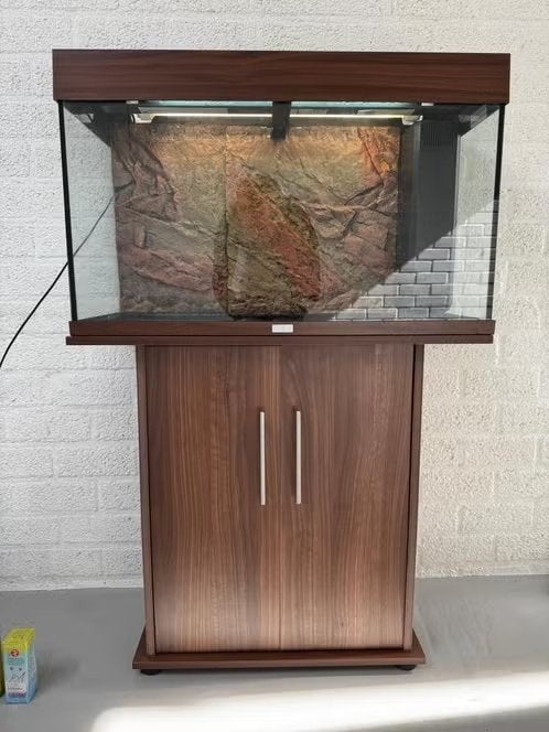 Aquarium met meubel - Juwel Rio 125, Ophalen, Inclusief deksel, Zo goed als nieuw, Leeg aquarium