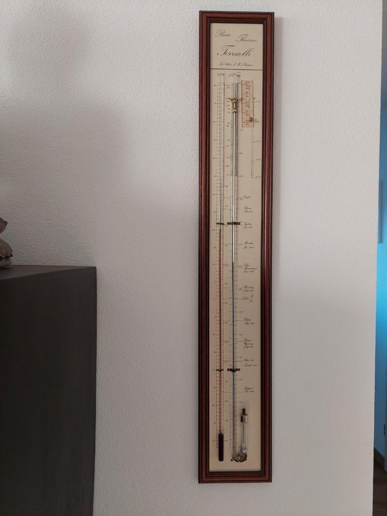 Mooie barometer van Les Ateliers L.M.a Bordeaux, Audio, Tv en Foto, Weerstations en Barometers, Ophalen, Zo goed als nieuw, Barometer