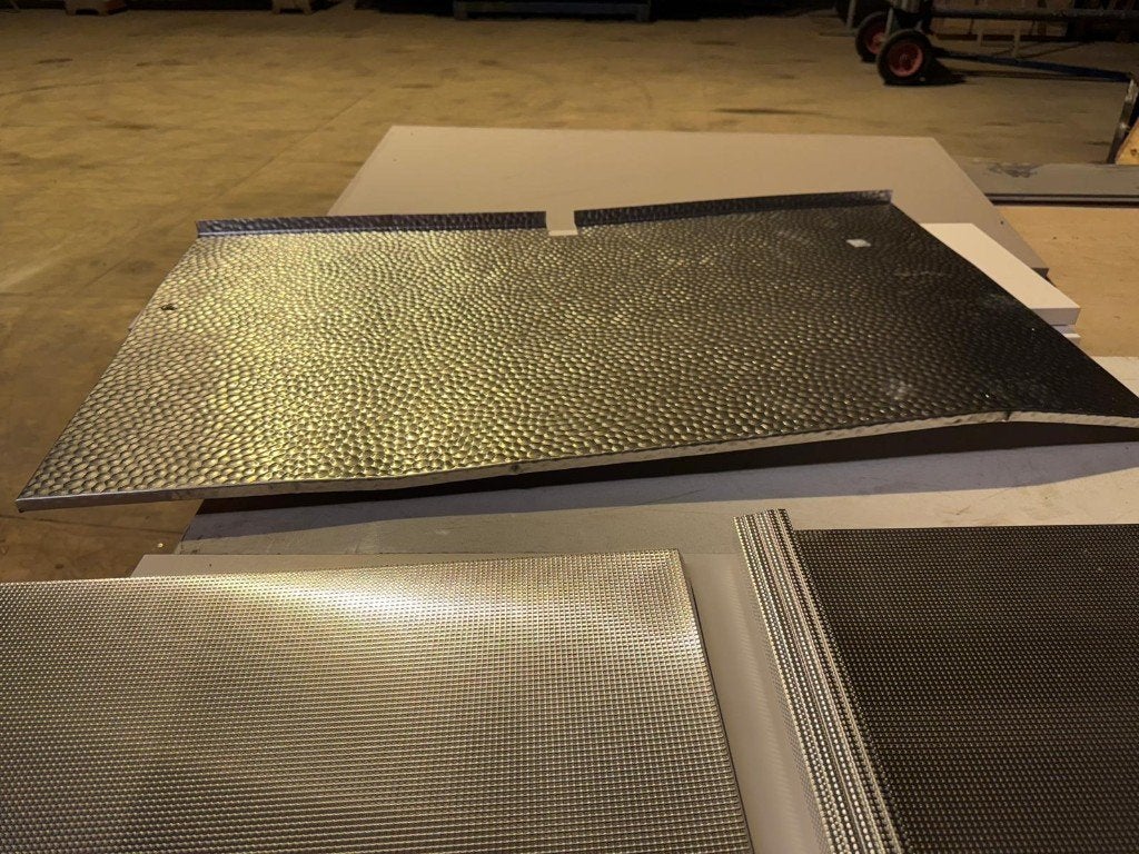 Inleg bodem aluminium voor gootsteenkasten, Watersport en Boten, Ophalen, Nieuw