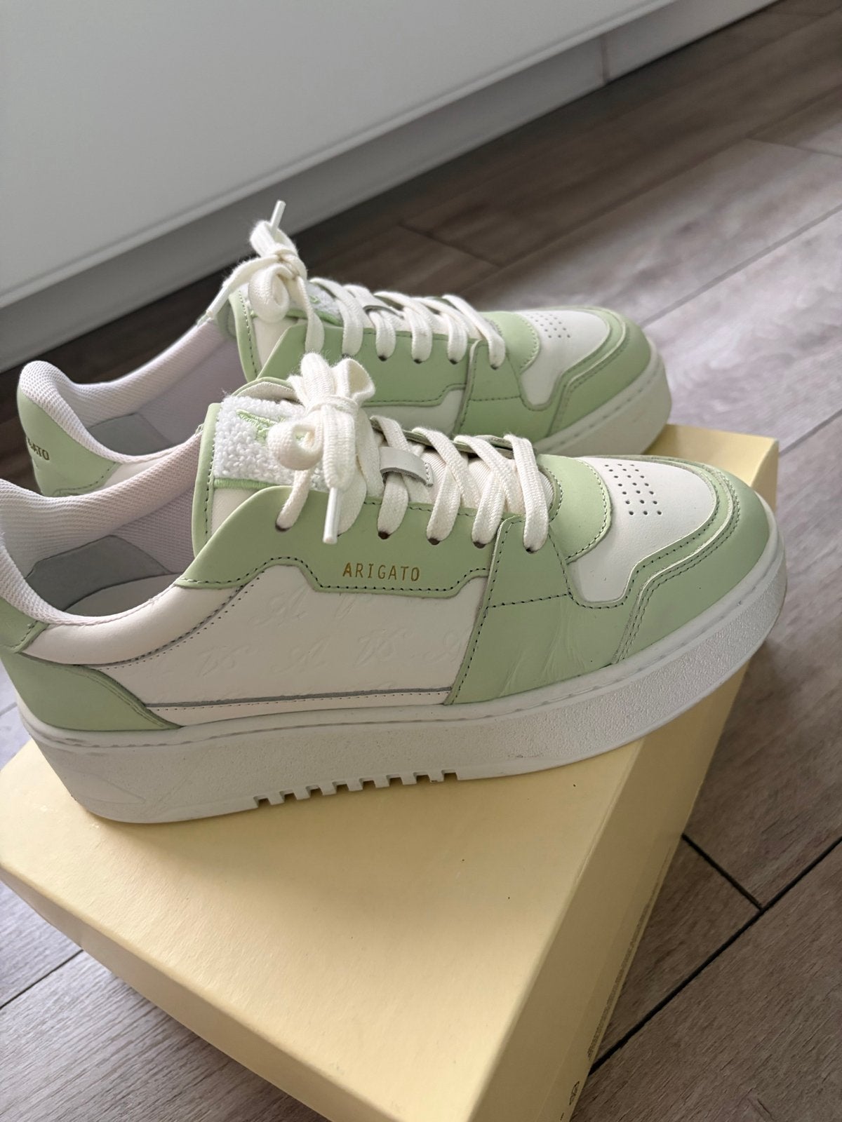Axel Arigato Genesis Vintage orbit Sneakers Maat 40, Ophalen of Verzenden, Zo goed als nieuw, Groen, Sneakers of Gympen