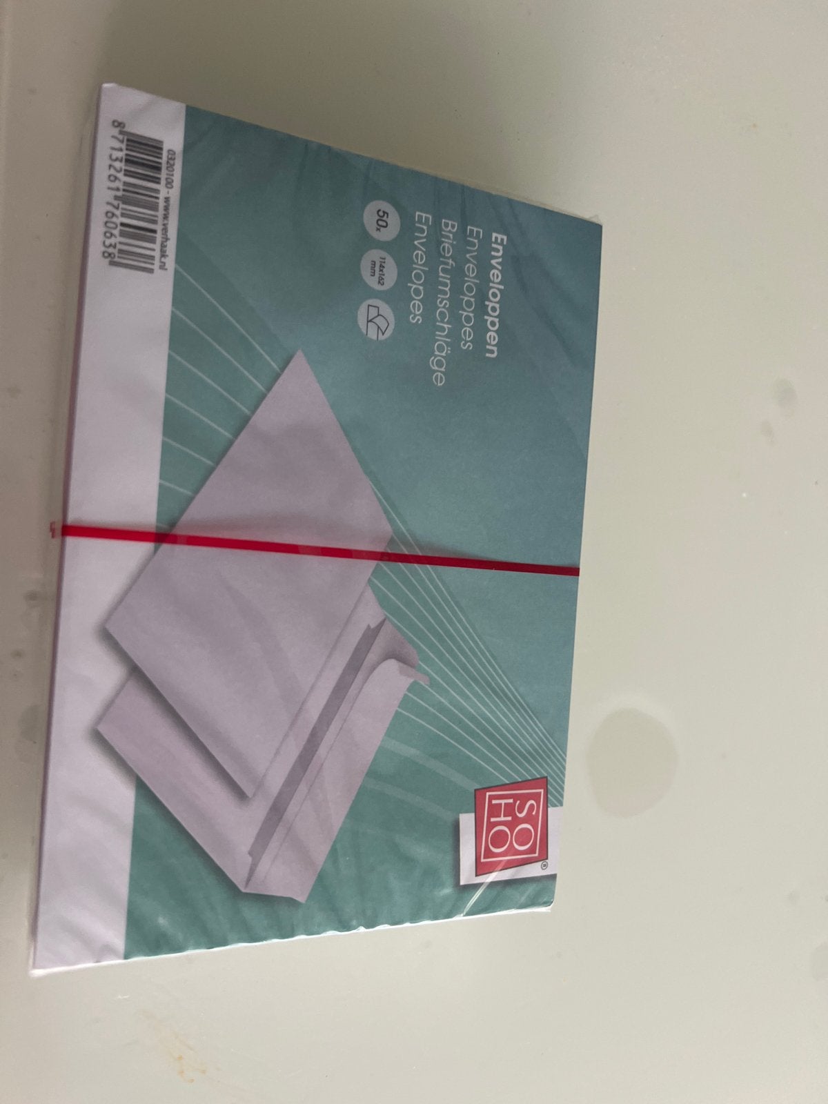 Envelopes witt plak goed helemaal nieeuw, Ophalen, Nieuw