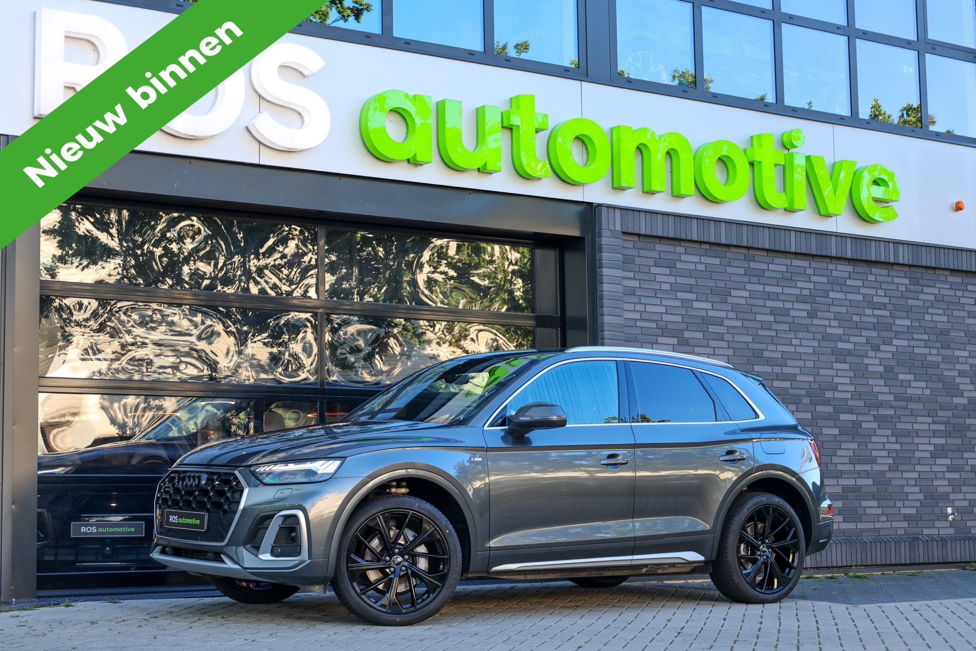 Audi Q5 50 TFSI e S edition | BTW | 21 INCH | LEDER | ELEK.T, Auto's, Automaat, Gebruikt, Zwart, 4 cilinders