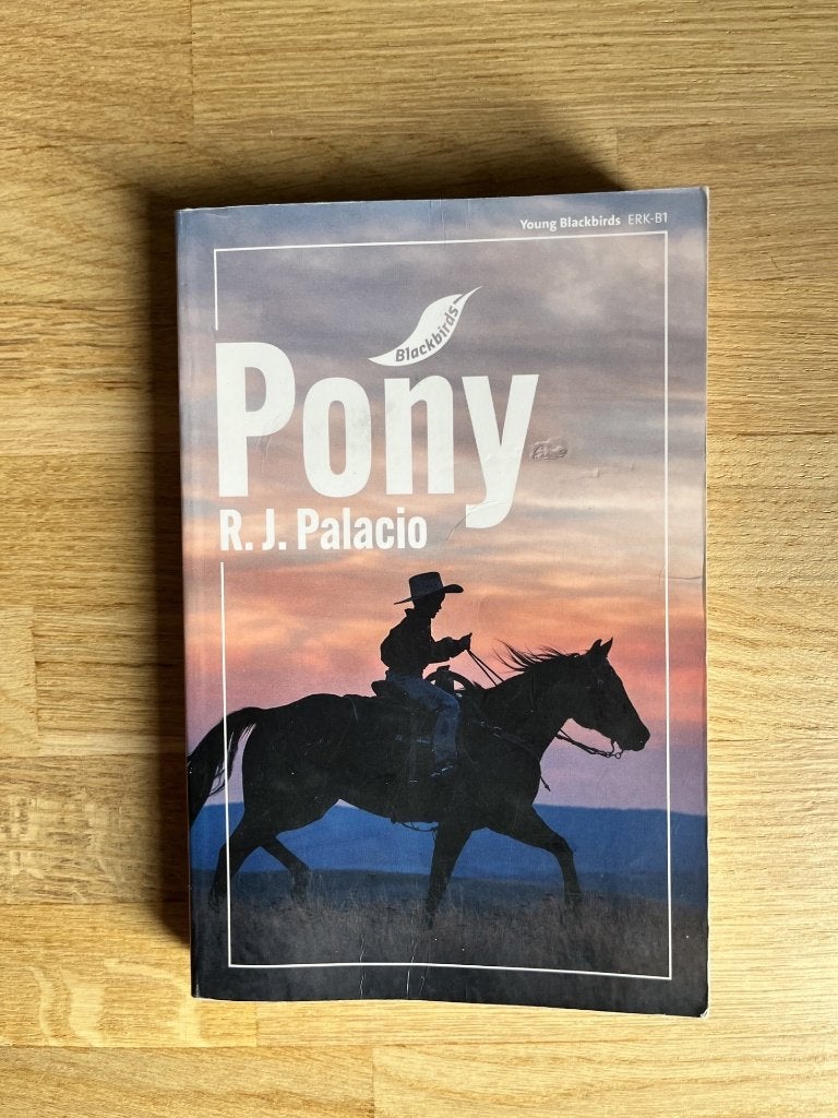Pony - R.J. Palacio (young blackbirds), Ophalen of Verzenden, Gelezen, Fictie