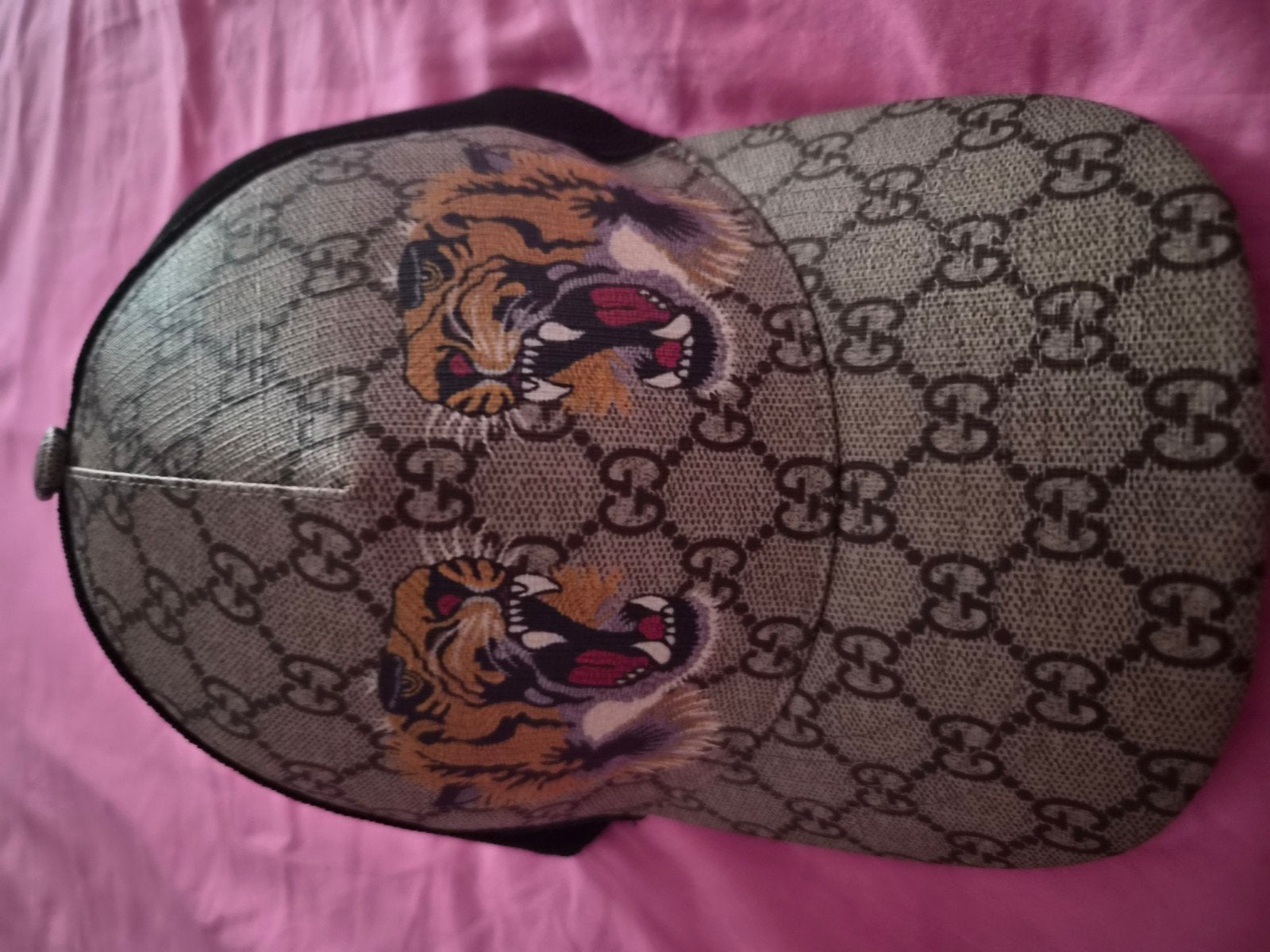Originele Gucci pet met tijger, maat M, Ophalen of Verzenden, Zo goed als nieuw, Pet