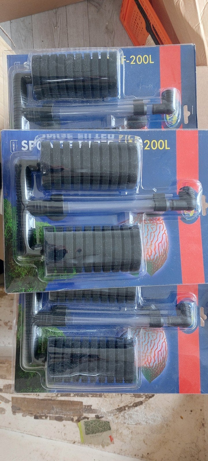 sponsfilter voor garnalen of discus vissen luchtfilter, Dieren en Toebehoren, Ophalen of Verzenden, Nieuw