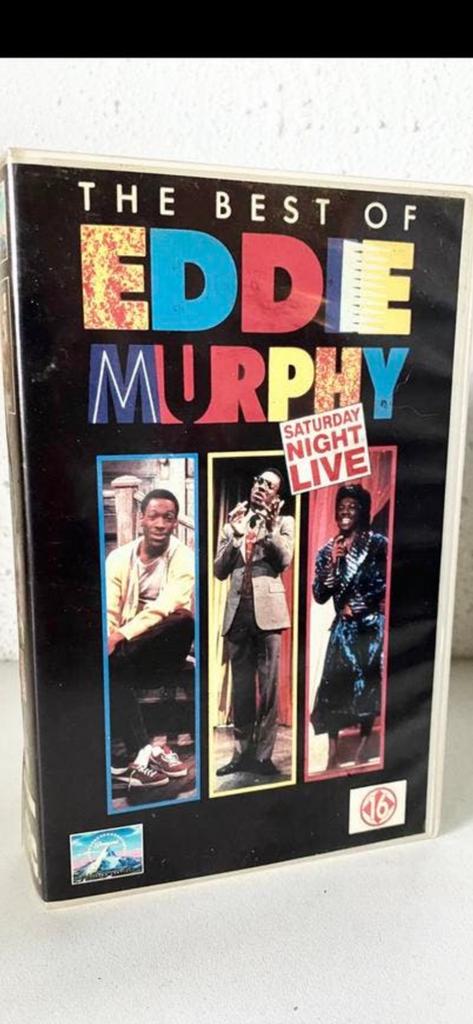 vhs: ‘EDDIE MURPHY SATURDAY NIGHT LIVE’  (1989), Vanaf 16 jaar, Ophalen of Verzenden, Zo goed als nieuw, Komedie