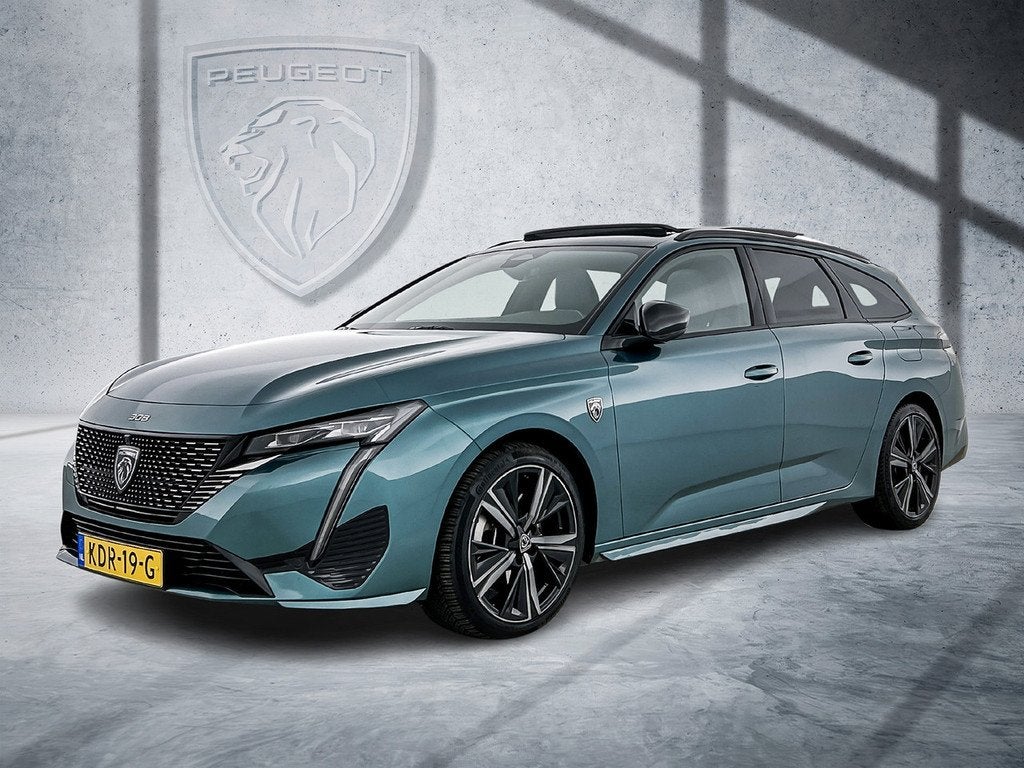 Peugeot 308 SW Plug-in Hybrid 225 pk Automaat GT | Rijklaar, Auto's, Peugeot, Bedrijf, Te koop, 360° camera, ABS, Achteruitrijcamera