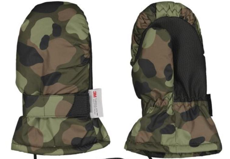 HEMA wanten groen camouflage maat 110/116, Ophalen of Verzenden, Hema, Jongen, Overige typen