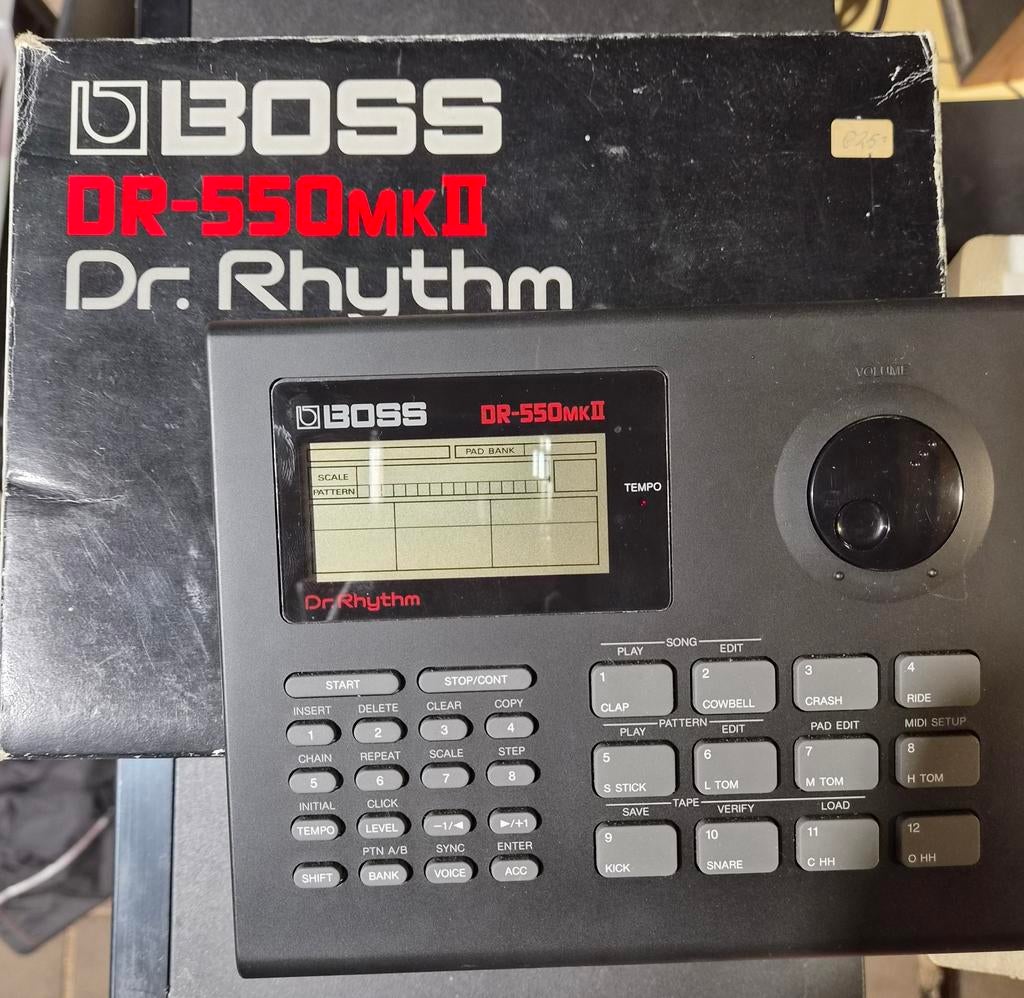 Boss DR-550mkII, dr Rythm, Muziek en Instrumenten, Drumcomputers, Ophalen of Verzenden, Gebruikt, Boss