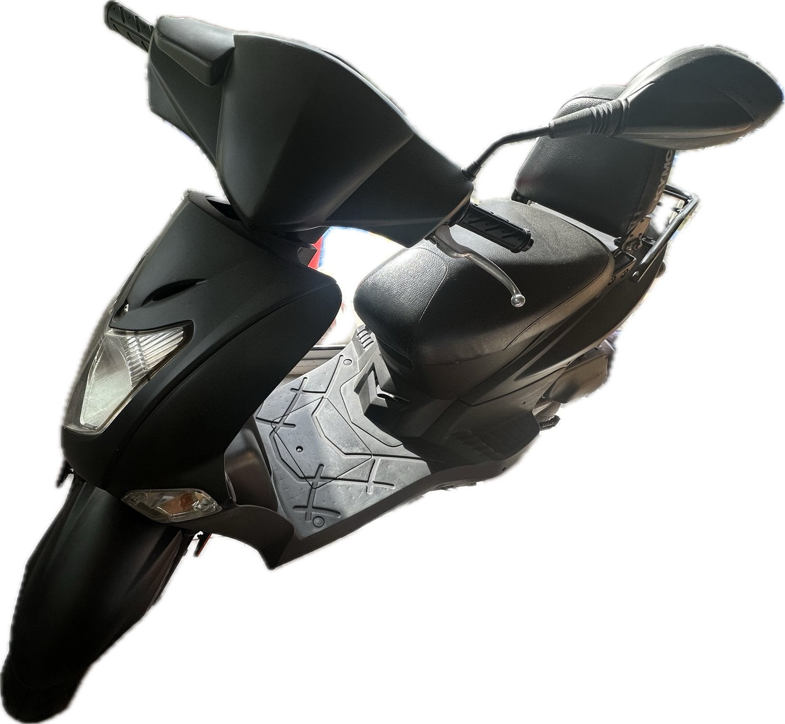 Kymco Agility 50cc scooter - Zwart, 2010, 13954 km, Ophalen, Gebruikt, Maximaal 45 km/u, Agility