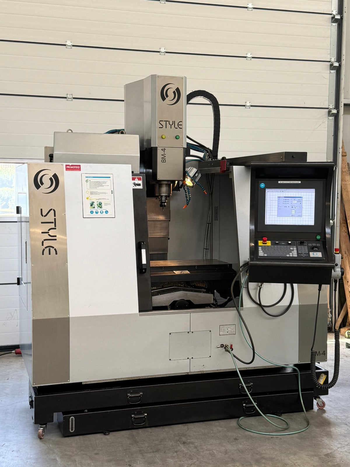 Style BM-4 Cnc freesmachine, Doe-het-zelf en Verbouw, Gereedschap | Freesmachines, Ophalen, Overige soorten, Bm4, Elektrisch