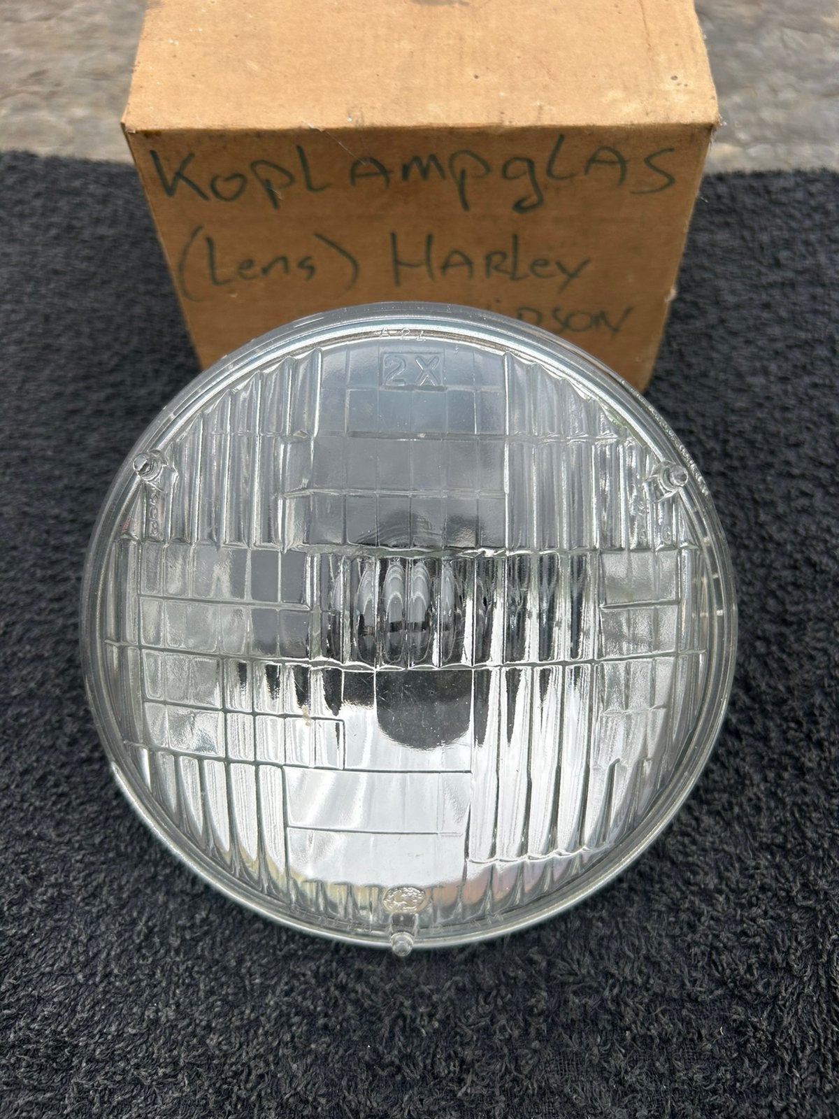 Koplamp lens voor H.D. Sportster, Ophalen of Verzenden, Gebruikt