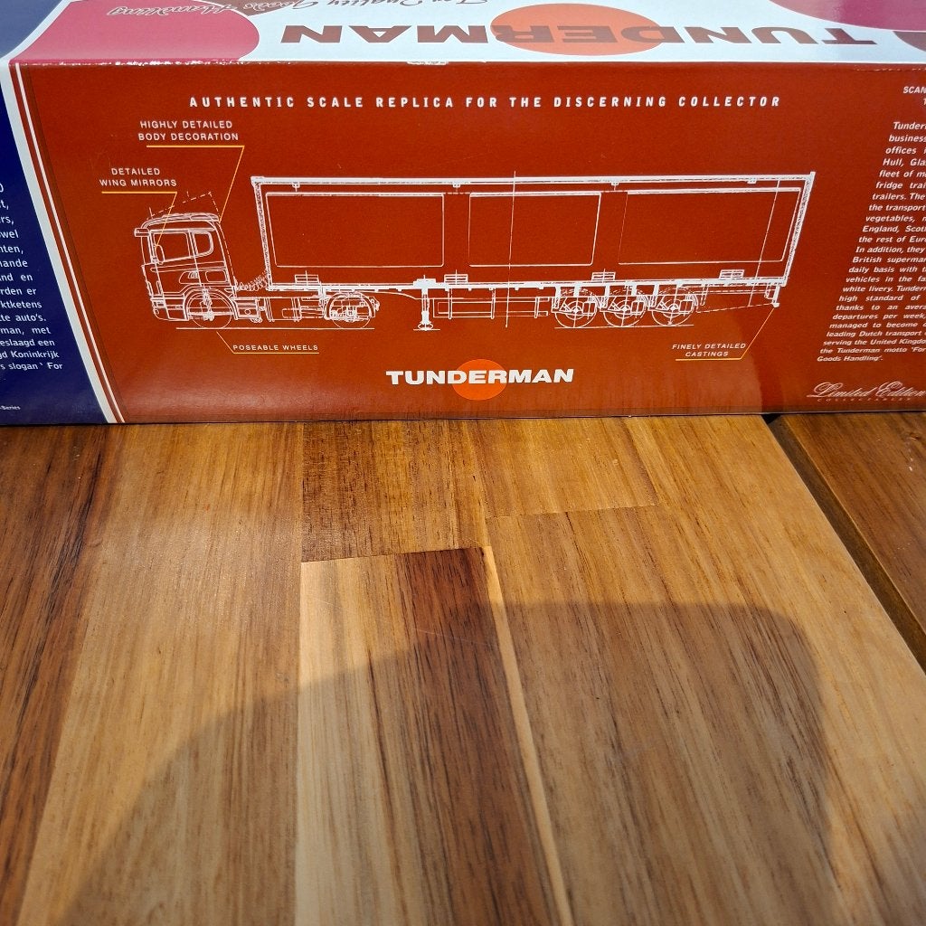 Corgi Tunderman Scania Topline FridgeTrailer Limited Edition, Verzenden, Nieuw, Bus of Vrachtwagen, Corgi