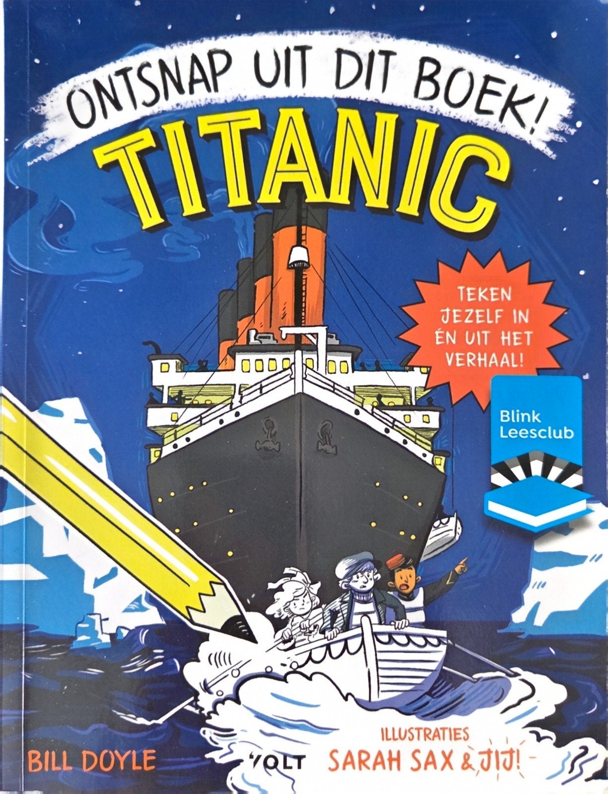 Ontsnap uit dit boek! Titanic - Interactief avontuur, Ophalen of Verzenden, Zo goed als nieuw, Bill Doyle, Fictie algemeen