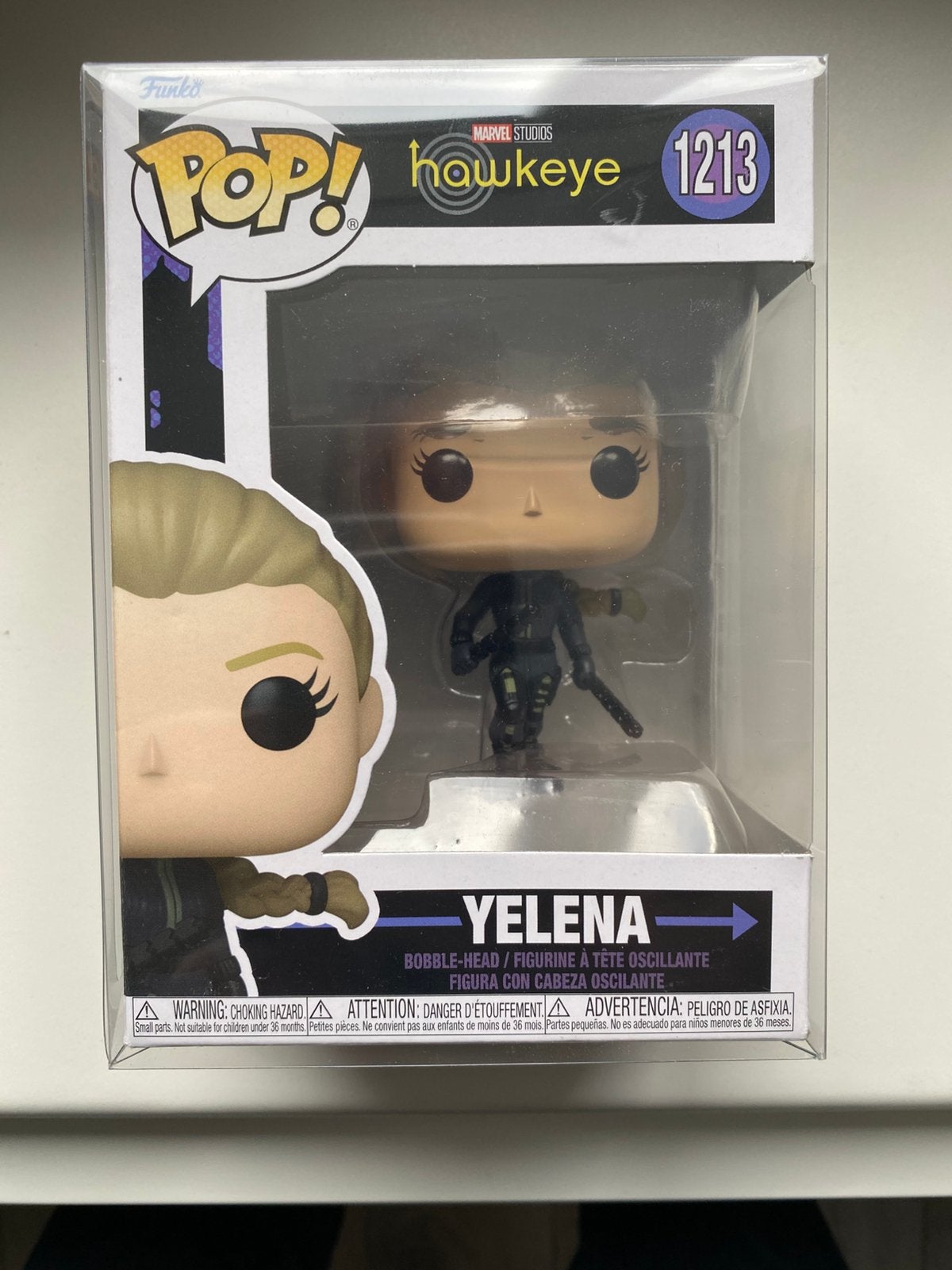 Funko pop! Marvel hawkeye #1213 yelena, Ophalen of Verzenden, Zo goed als nieuw