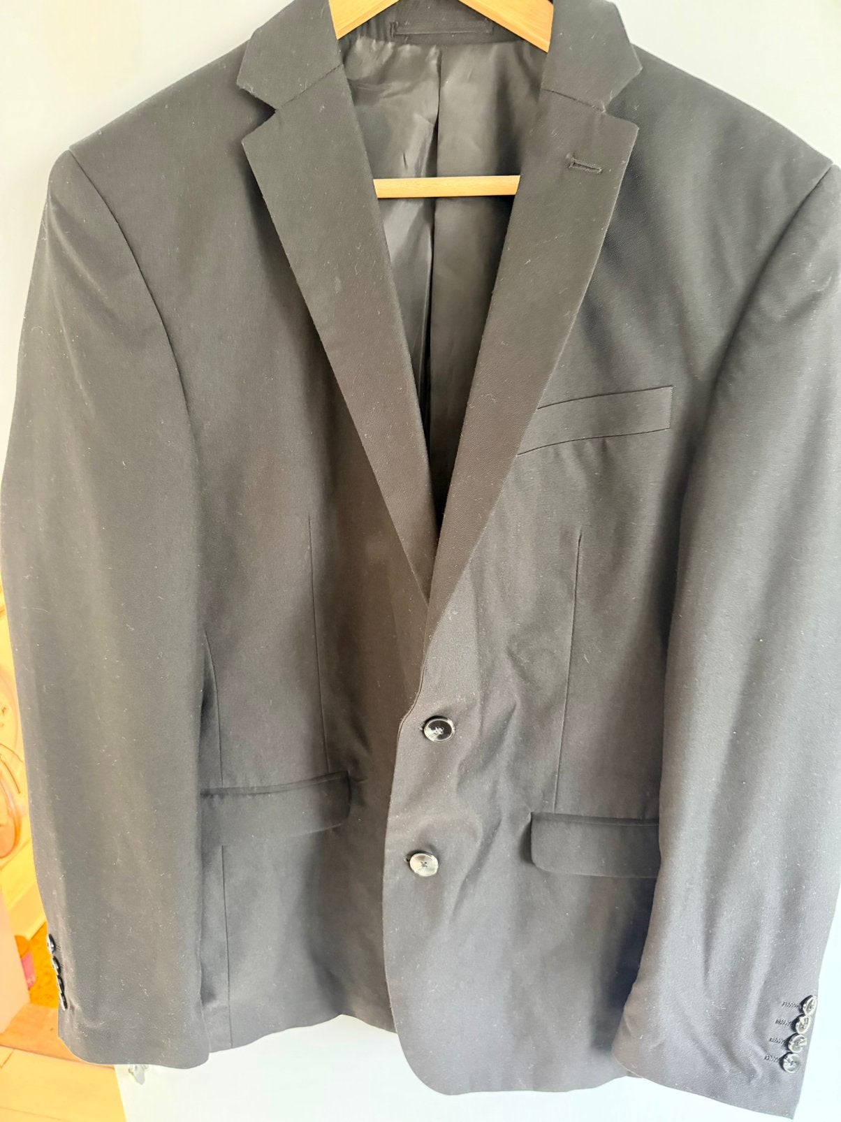 Angelo Litrico colbert maat 50 (large) zwart, Kleding | Heren, Ophalen of Verzenden, Gedragen, Maat 52/54 (L), Zwart