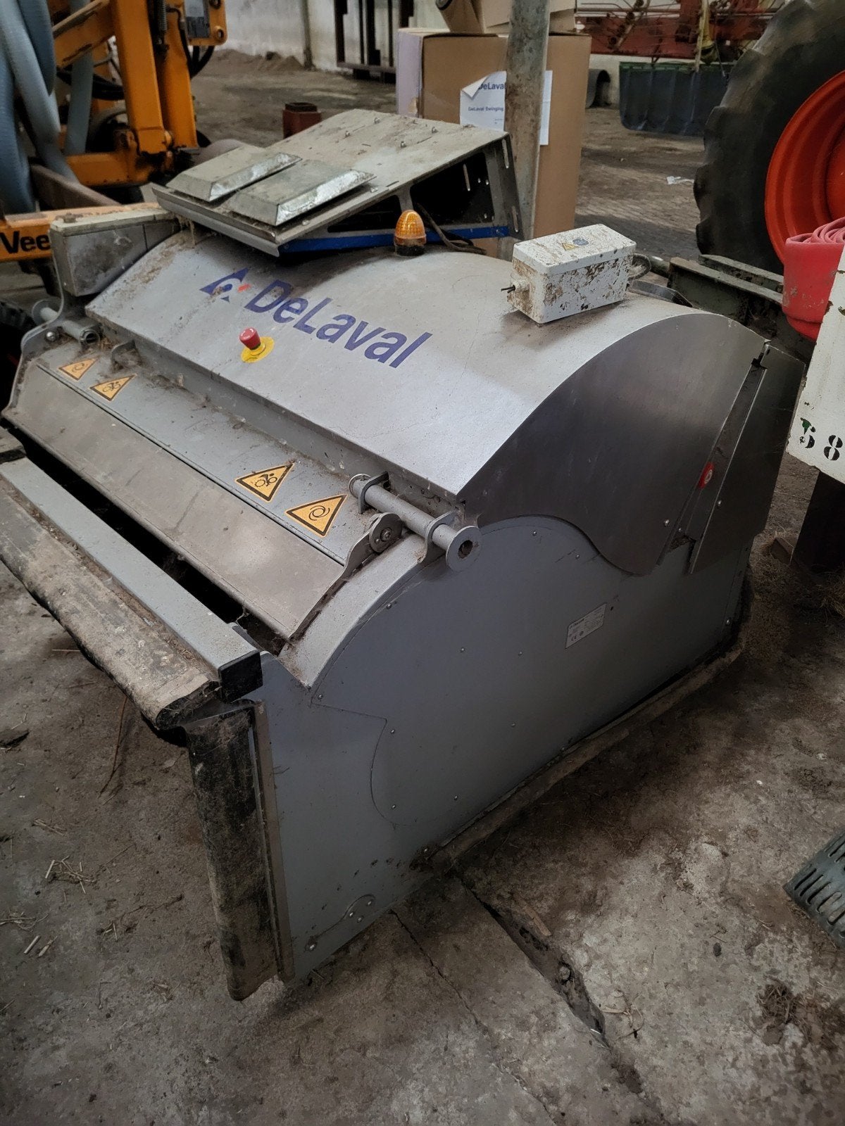 optiduo delaval, Ophalen