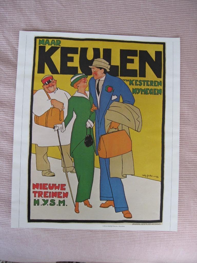 H.Y.S.M poster, Verzamelen, Ophalen of Verzenden, Zo goed als nieuw, Reclamebord