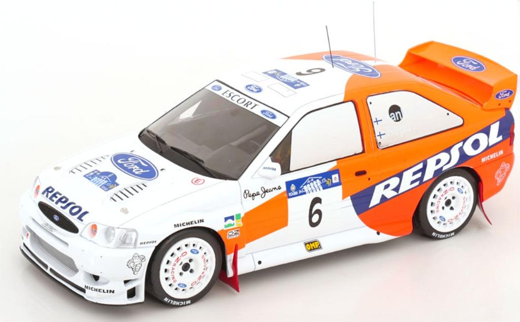 Ford Escort RS WRC Rally Acropolis 1997, 1/18, IXO, Hobby en Vrije tijd, Modelauto's | 1:18, Overige merken, Auto, ., IXO
