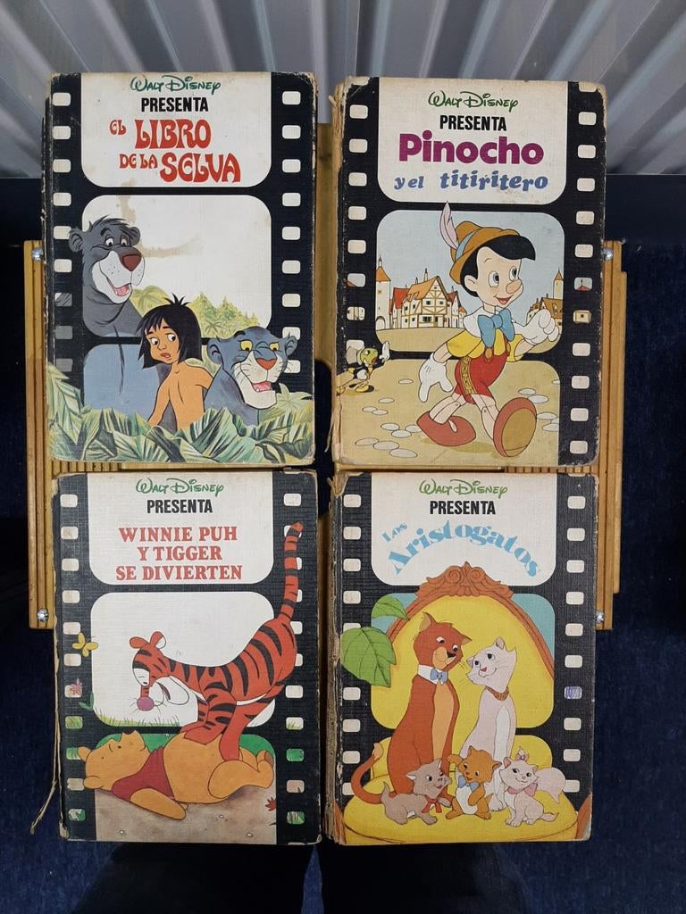Disney Sprookjesboeken Collectie - 4 Spaanse Edities, Boeken, Ophalen of Verzenden, Gelezen, Walt Disney, Sprookjes
