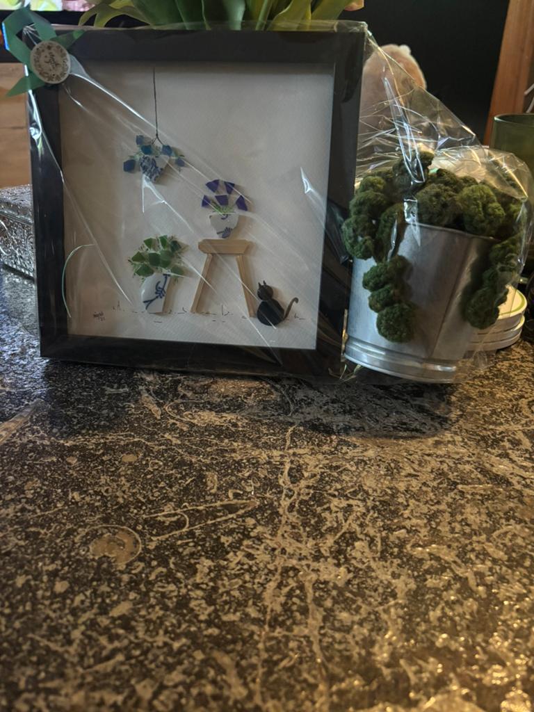 Gehaakt pakketje plantje, Ophalen of Verzenden, Nieuw, Haken, Overige typen
