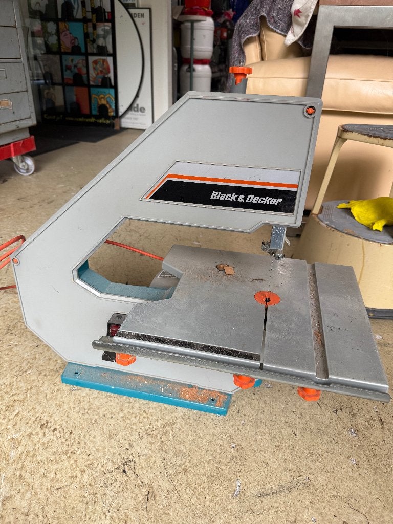 Black & Decker Lintzaag 220 volt, Ophalen, Gebruikt, 70 mm of meer, Black+Decker