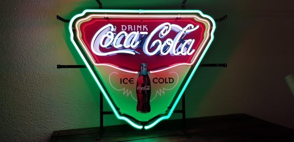 Coca Cola neon lampen div. neonverlichting sixties fifties, Verzamelen, Merken en Reclamevoorwerpen, Ophalen, Zo goed als nieuw