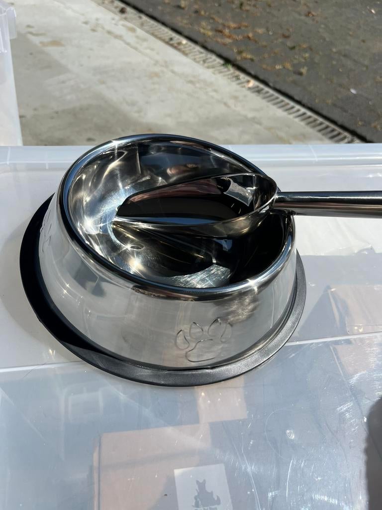 Partij Honden voerbak small rvs, Dieren en Toebehoren, Ophalen of Verzenden, Nieuw