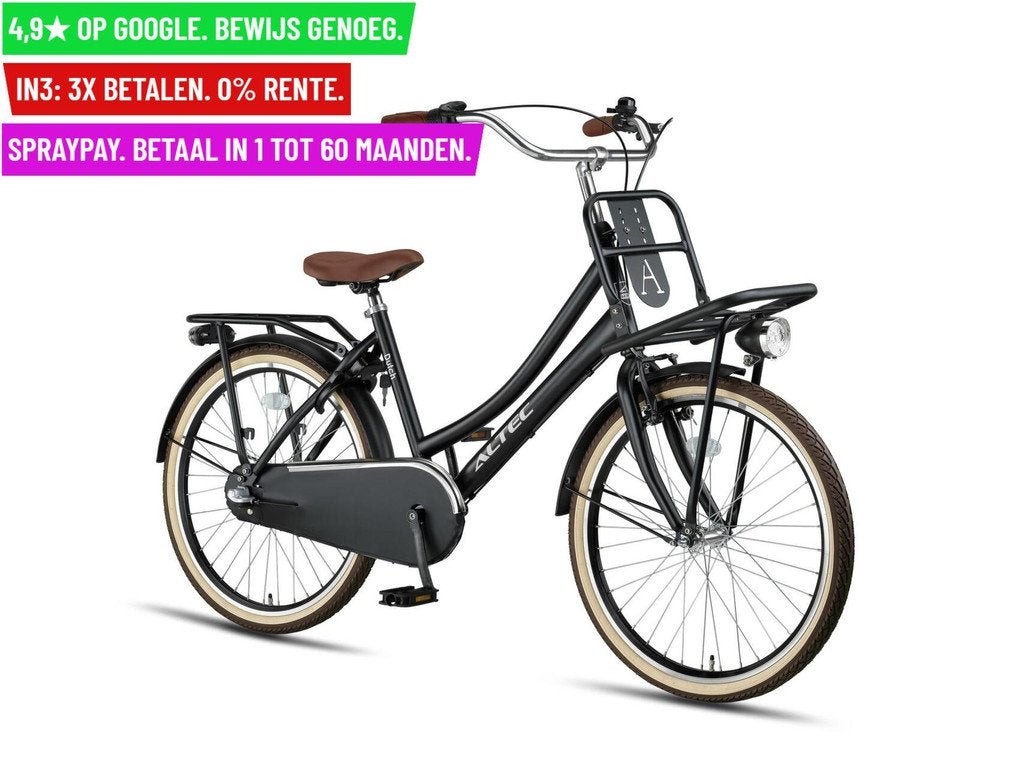 +Altec Dutch 24"/42cm/Zwart-mat/24240- Garantie/Levering, Fietsen en Brommers, Fietsen | Dames | Damesfietsen, Overige merken