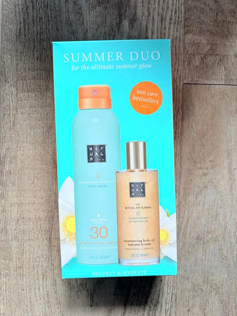Rituals Summer Duo - Zonnebrand & Body Olie, Overige kleuren, Gehele gezicht, Nieuw, Ophalen of Verzenden