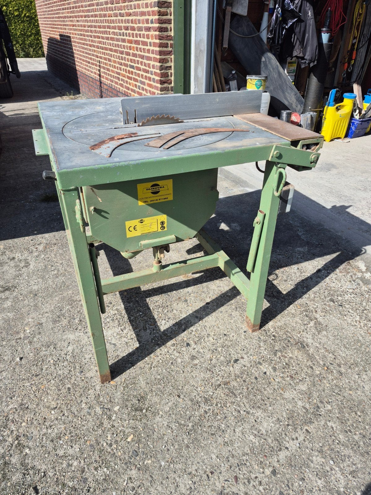 Harwi zaagtafel op krachtstroom, Doe-het-zelf en Verbouw, Gereedschap | Zaagmachines, Ophalen