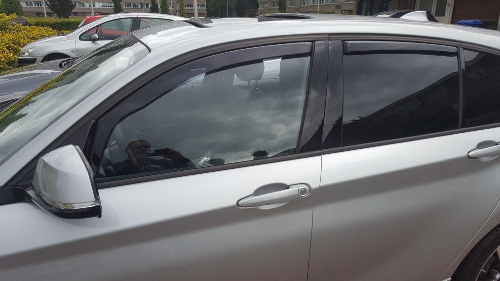 Zijwindschermen bmw raamspoilers visors oa E90 E46 F20, Ophalen of Verzenden, Nieuw