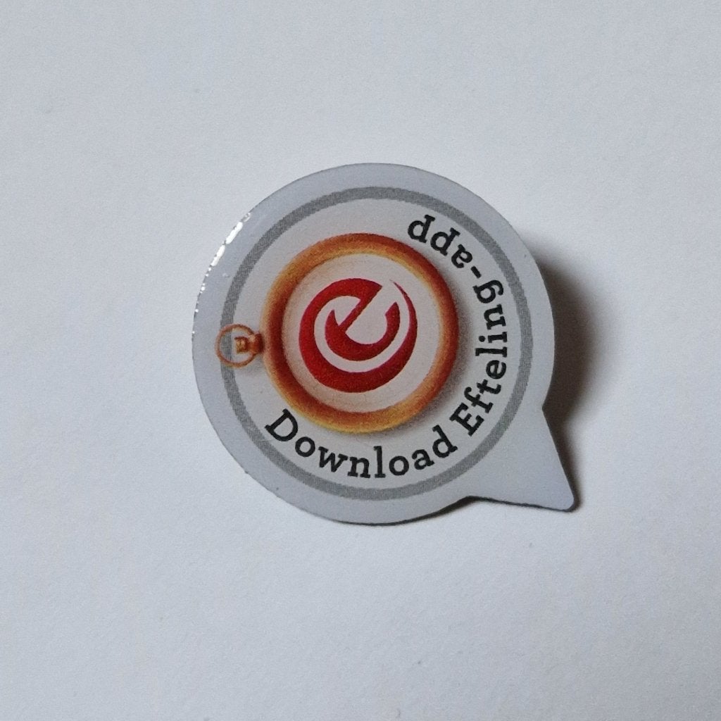 Efteling App Pin, Verzamelen, Efteling, Ophalen of Verzenden, Nieuw, Button of Speldje
