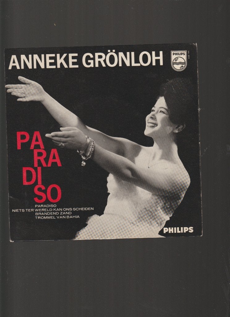 PROMO  //  VINYL EP  //  ANNEKE  GRONLOH  --  PARADISO  +  3, Verzenden, 7 inch, Zo goed als nieuw, Fotohoes