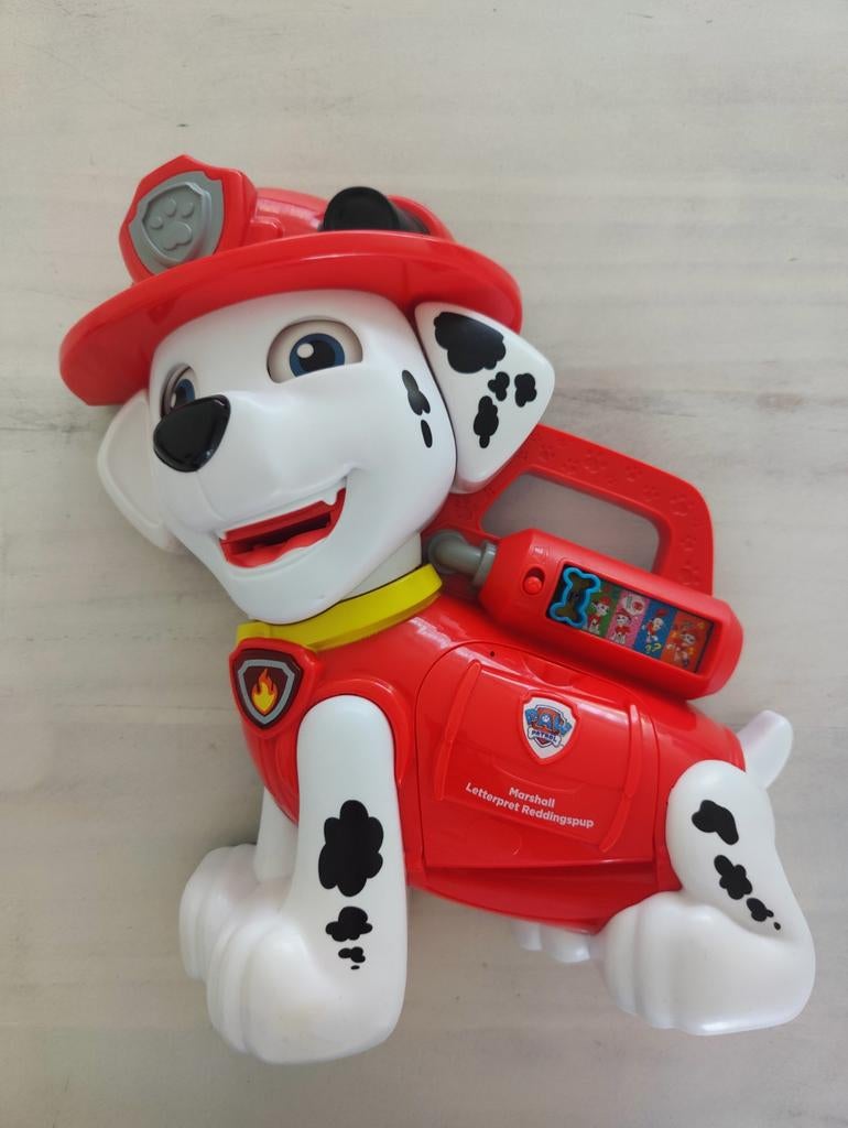 Paw Patrol Marshall Letterpret Reddingspup, Ophalen, Gebruikt, Taal en Lezen, Met geluid