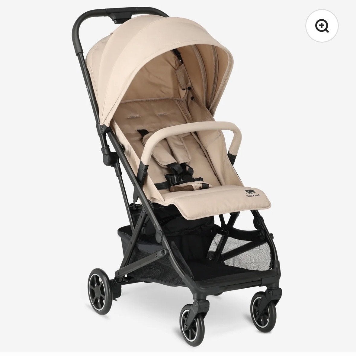 Deryan XP Sport Buggy - Lichtbruin, Ophalen of Verzenden, Gebruikt, Kinderwagen, Overige merken