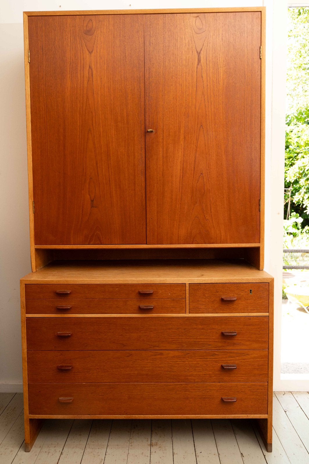 Vintage RY16 kast Hans J. Wegner voor Ry Møbler, jaren '50, Ophalen, Zo goed als nieuw