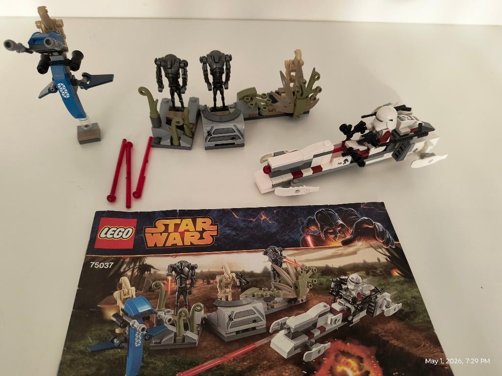 LEGO 75037 Star Wars Battle on Saleucami, Kinderen en Baby's, Speelgoed | Duplo en Lego, Ophalen of Verzenden, Zo goed als nieuw