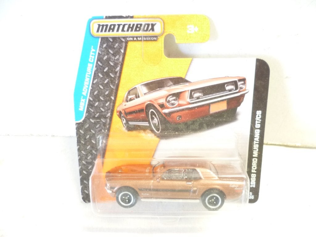 Matchbox 2013 Ford Mustang GT/CS 1968 in blister modelauto., Ophalen of Verzenden, Nieuw, Auto
