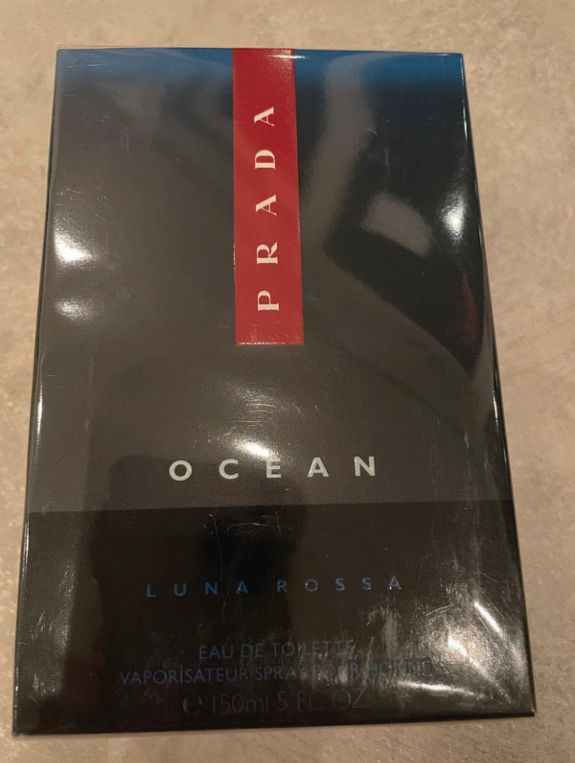 Prada Luna rossa ocean 150ml eau de toilette nieuw, Ophalen of Verzenden, Nieuw